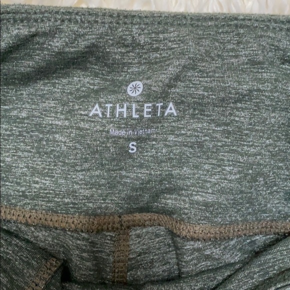 Athleta Quest Mind Over Mat Capri in Jasper Green - Picture 6 of 9